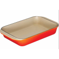 Esmalte de hierro fundido Rectangle Dish Pan